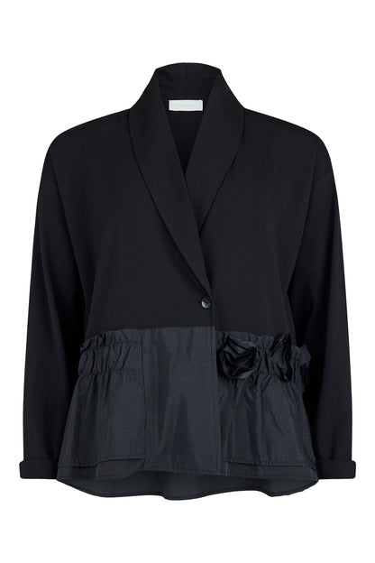 Gutsy Jersey Jacket with Rosettes