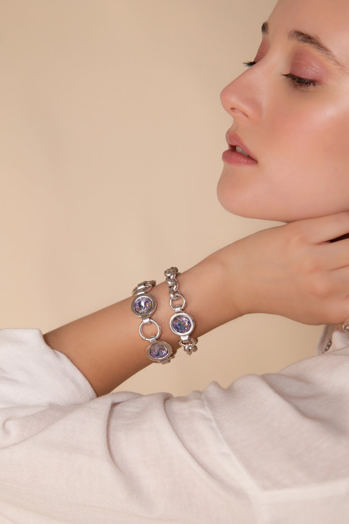 Ciclon Lunaris Bracelet Morado