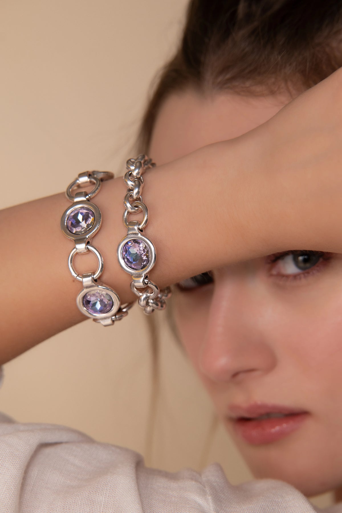 Ciclon Lunaris Bracelet Morado