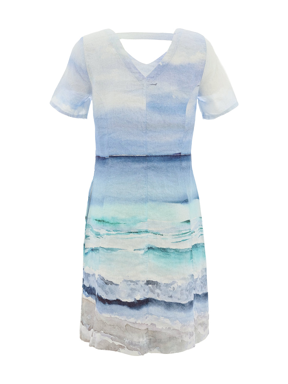 Yuki Kraft Linen Dress