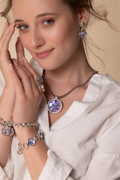 Ciclon Umbra Necklace Morado