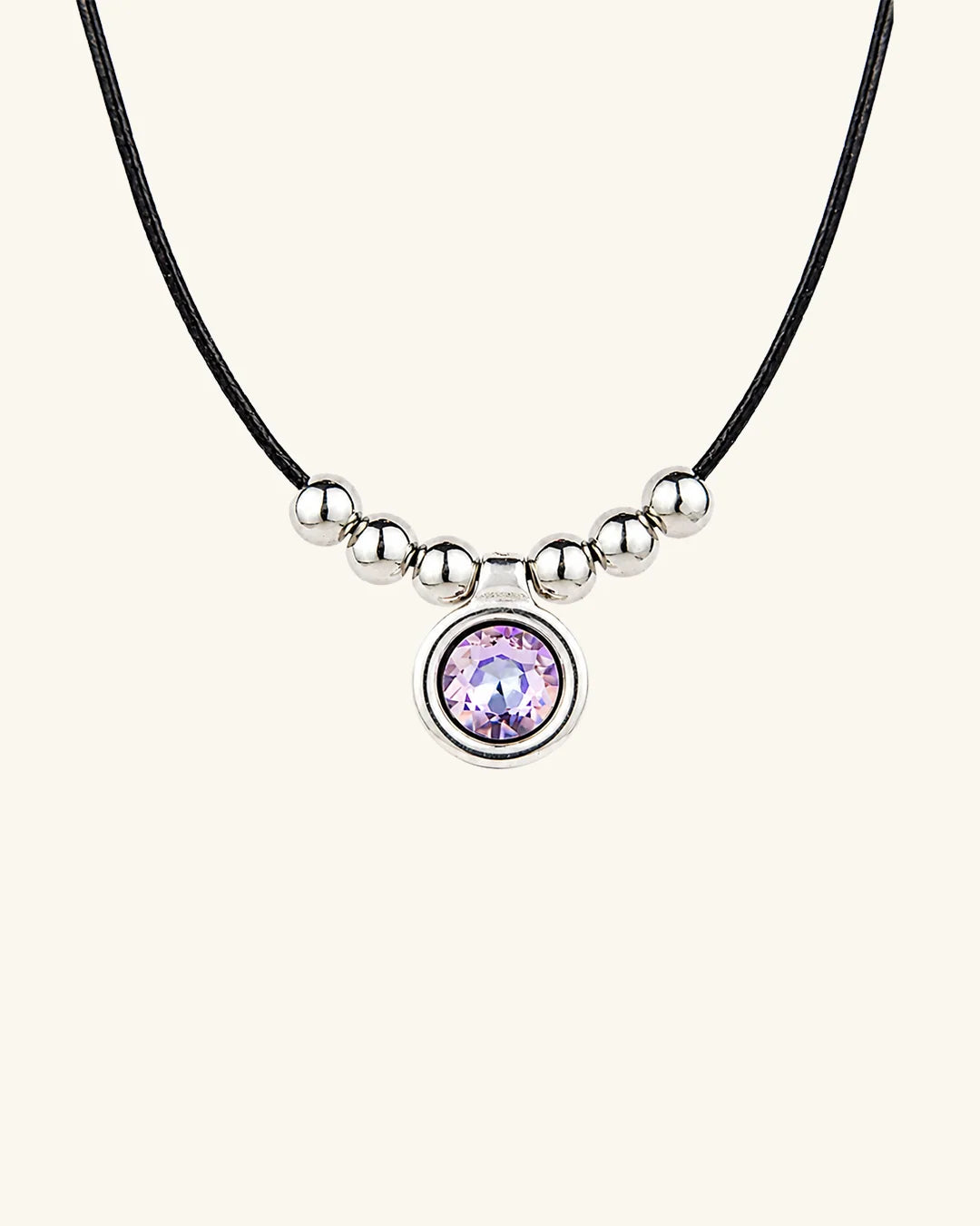 Ciclon Aural Necklace Morado