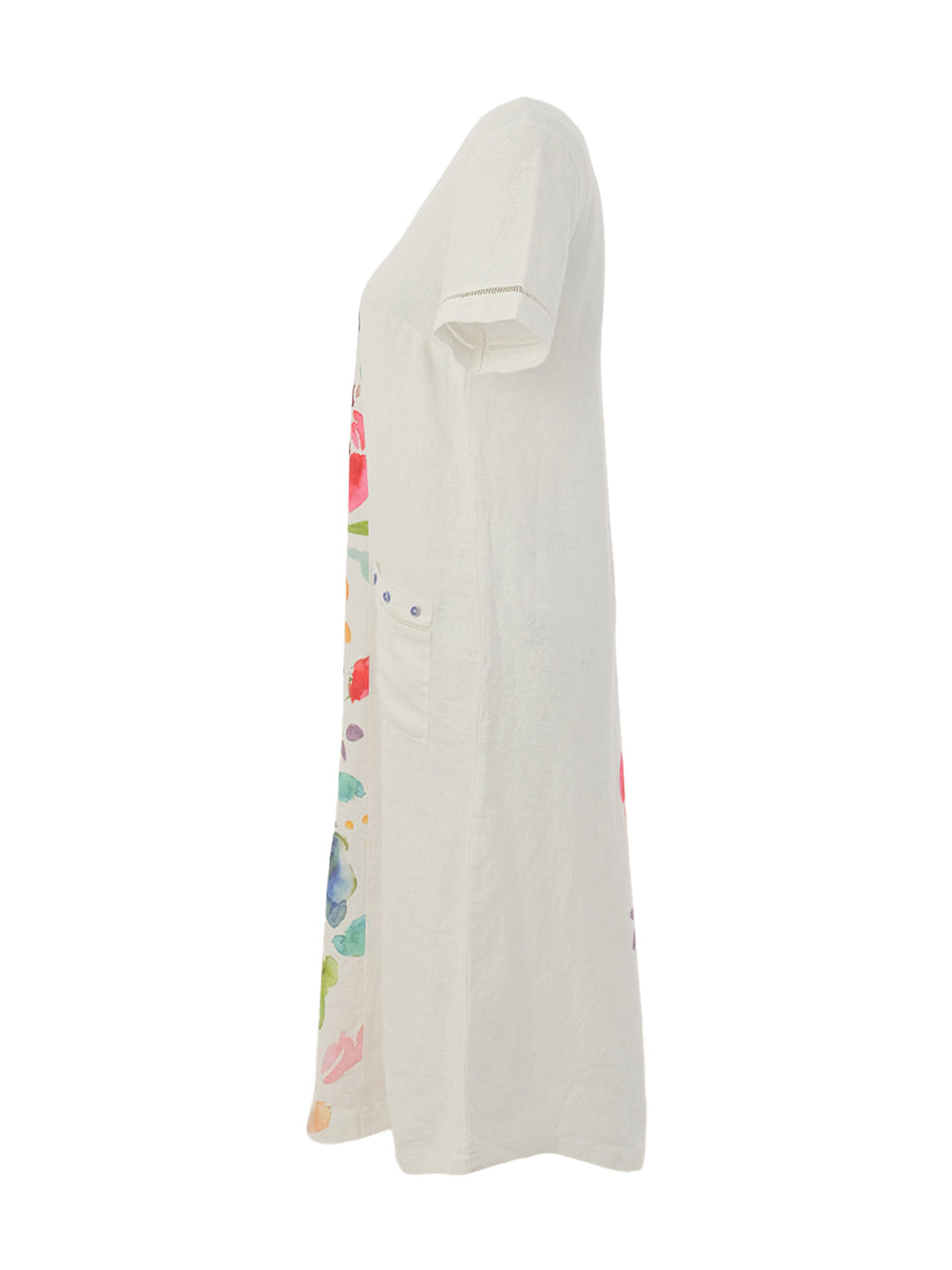 Basak Erarslan Short Sleeve A-Line Pocket Dress