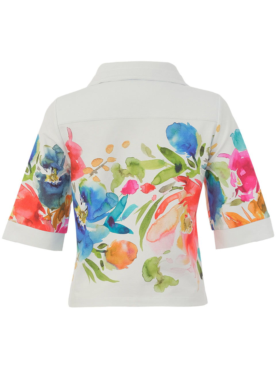 Basak Erarslan Zip-up Short Sleeve Jacket