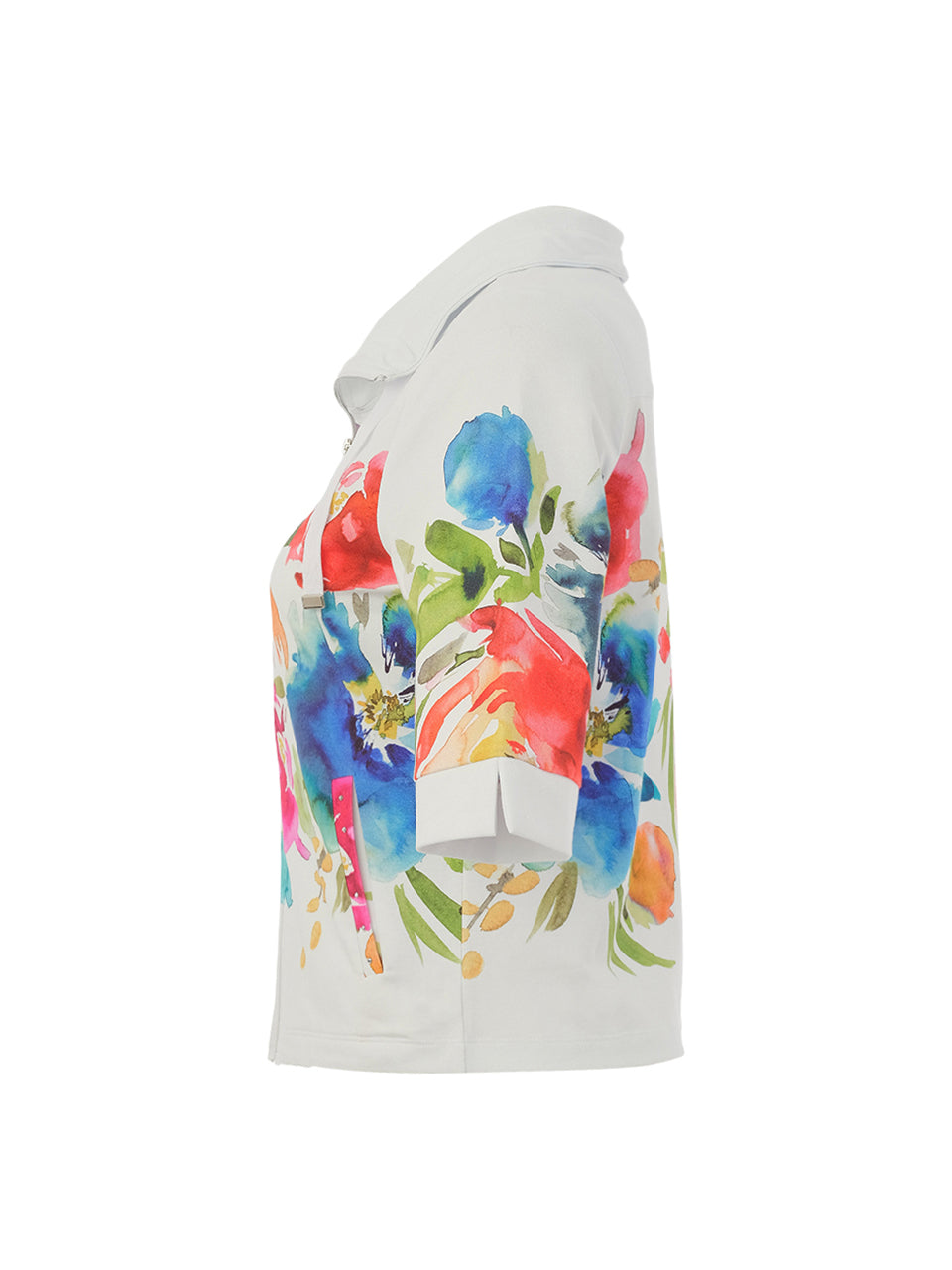 Basak Erarslan Zip-up Short Sleeve Jacket