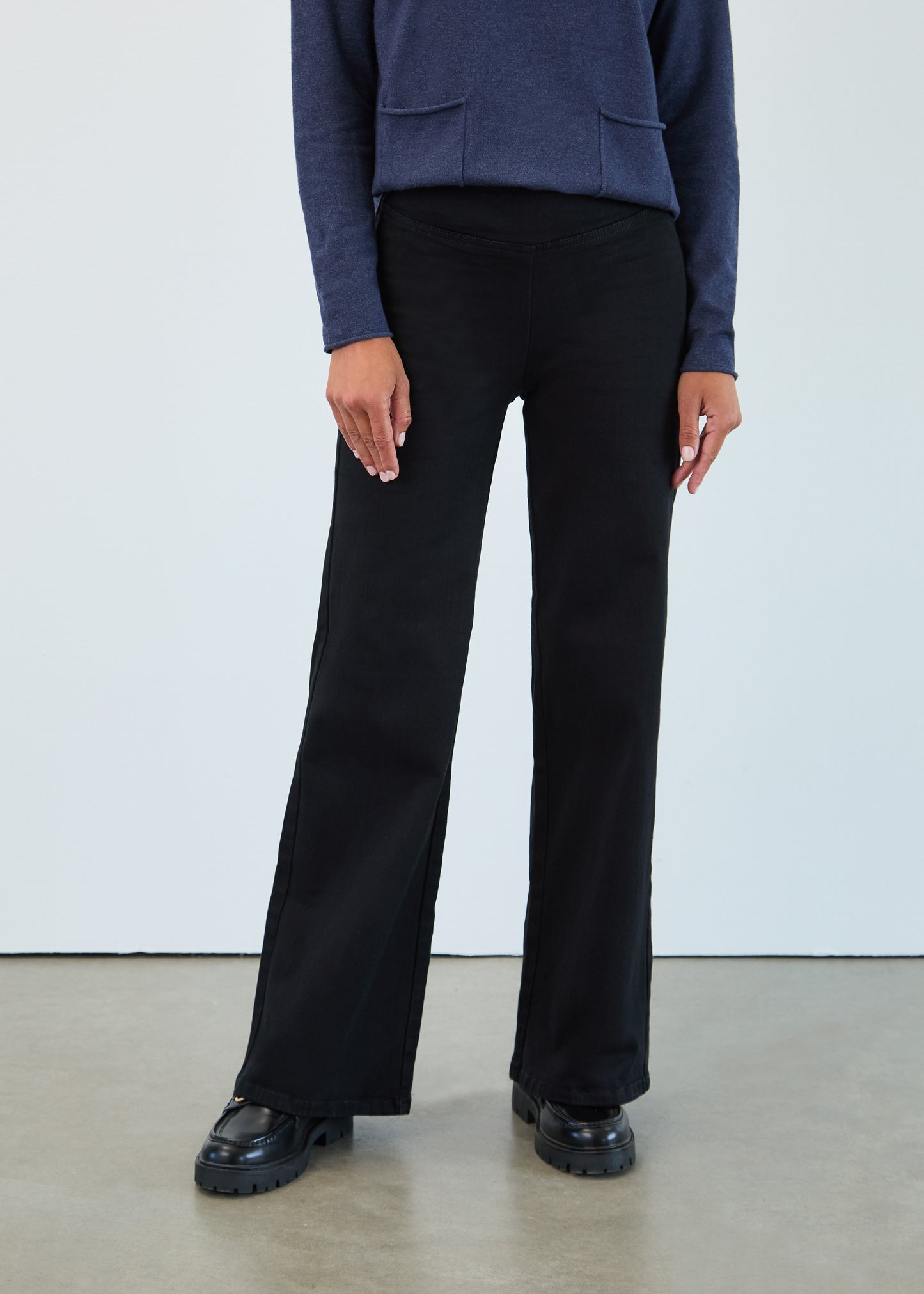 FDJ - PULL-ON WIDE LEG Beyond Denim