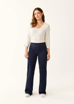 Load image into Gallery viewer, FDJ - PULL-ON WIDE LEG BD
