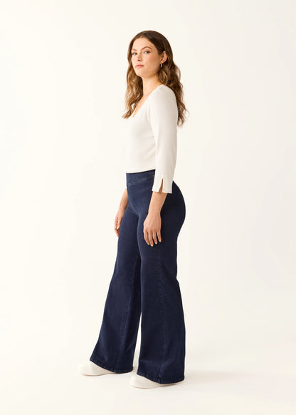 PULL-ON WIDE LEG Beyond Denim - Suttles & Seawinds