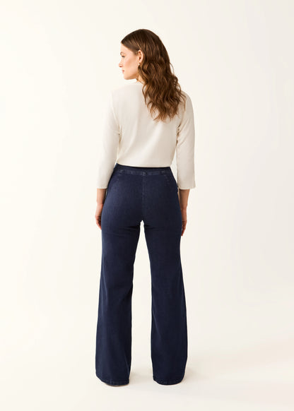 PULL-ON WIDE LEG Beyond Denim - Suttles & Seawinds