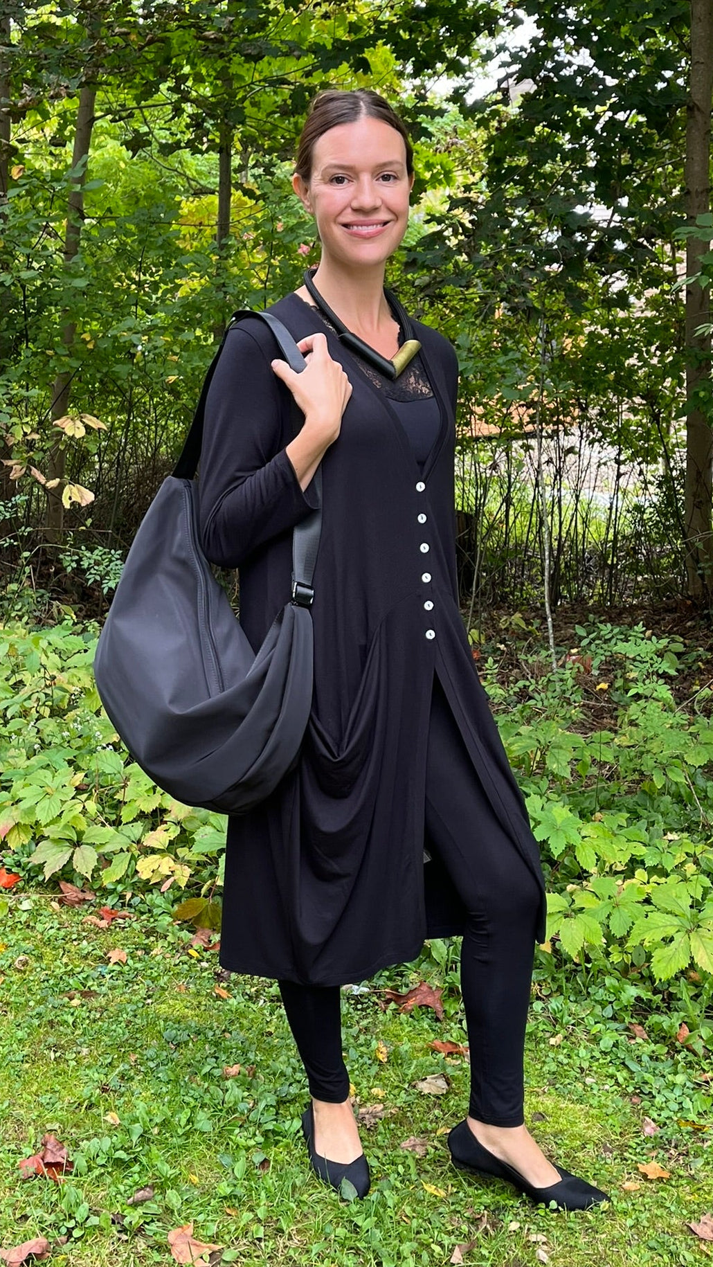 Alembika Black Cardigan - Lifestyle Alternate