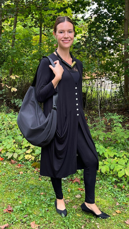 Alembika Black Cardigan - Lifestyle Alternate