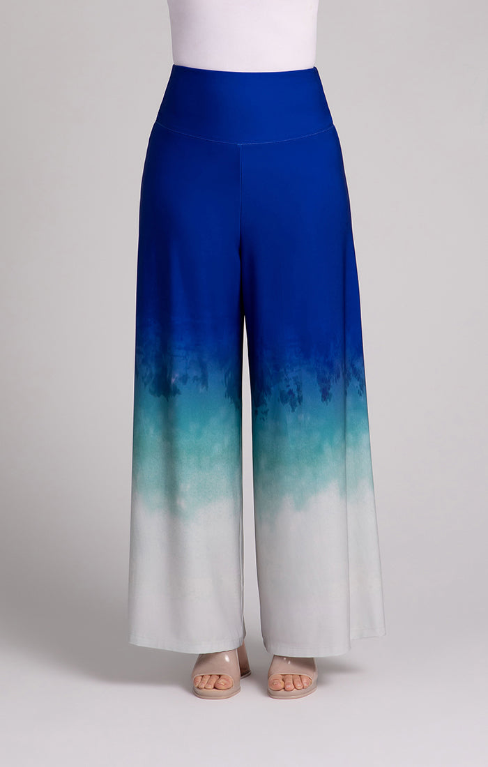 SYMPLI - TRUMPET PANT PRINT