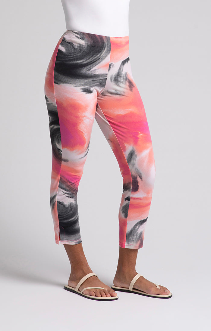 Narrow Ankle Pant Print - Suttles & Seawinds