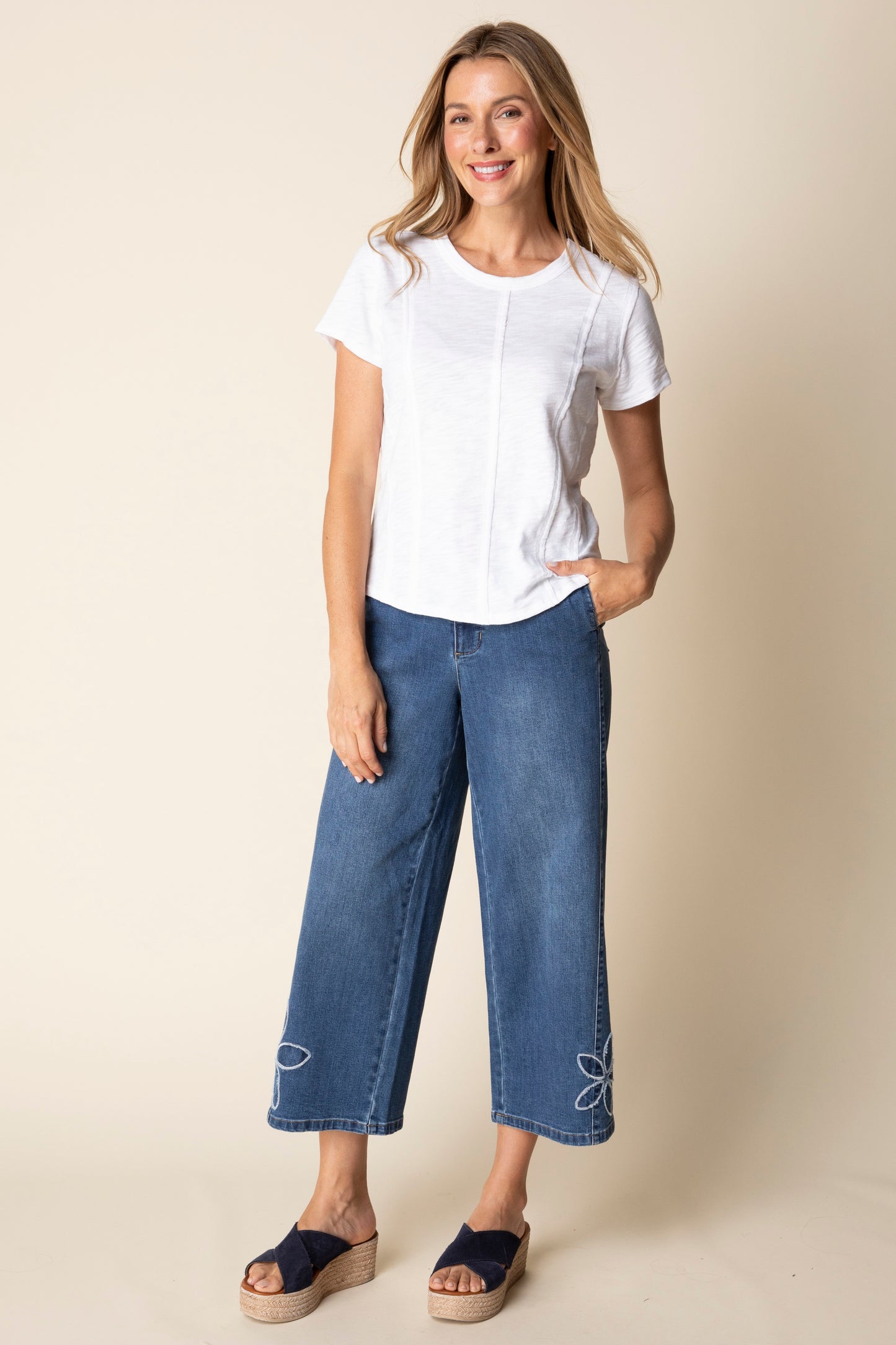 Seamed Tee