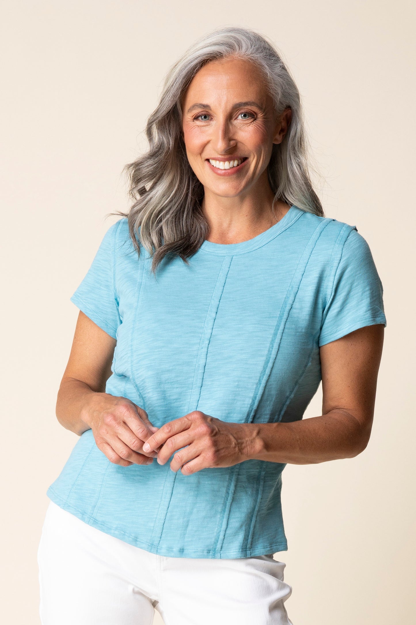 Seamed Tee