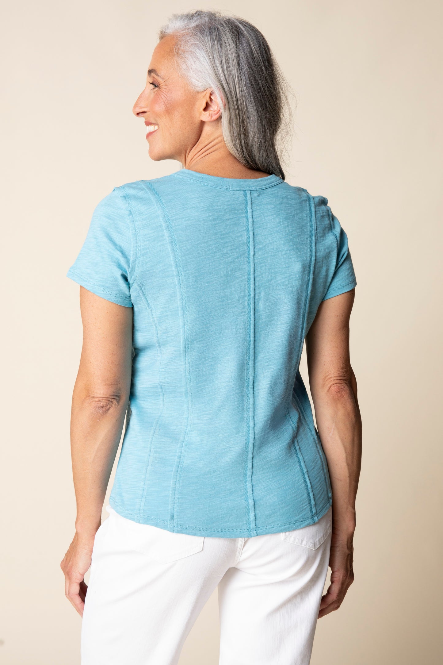 Seamed Tee