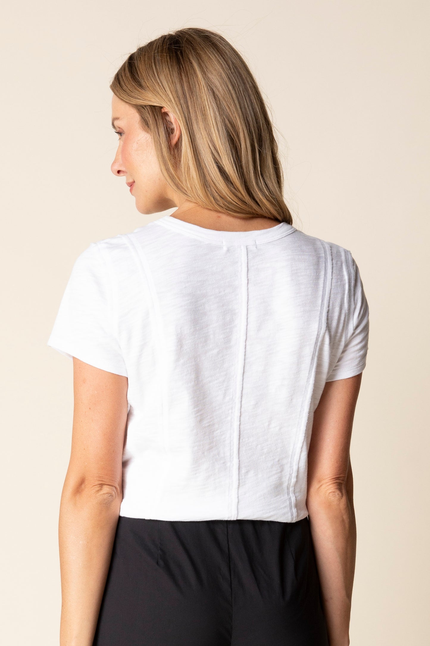 Seamed Tee
