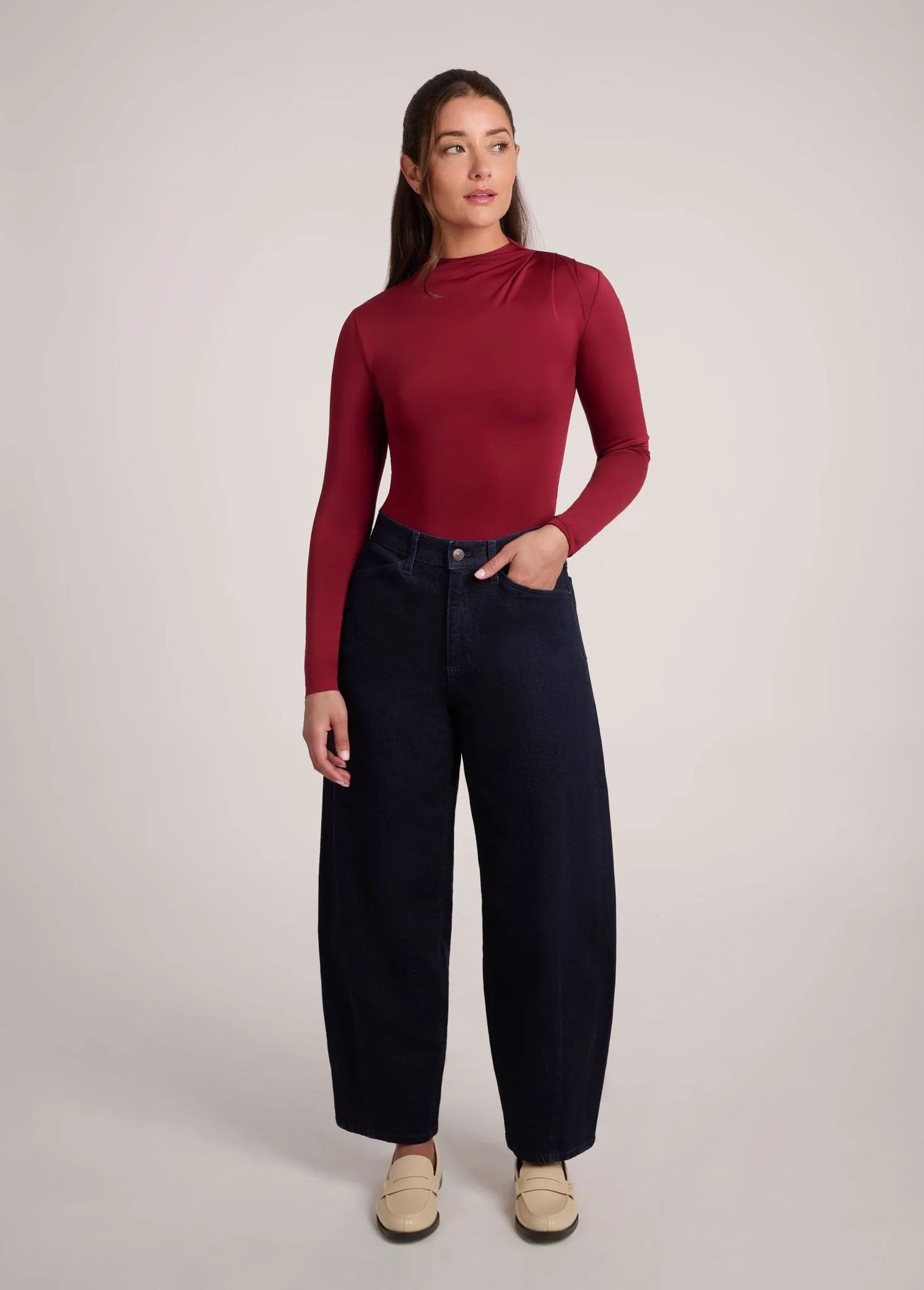 Malia Dark Denim Barrel