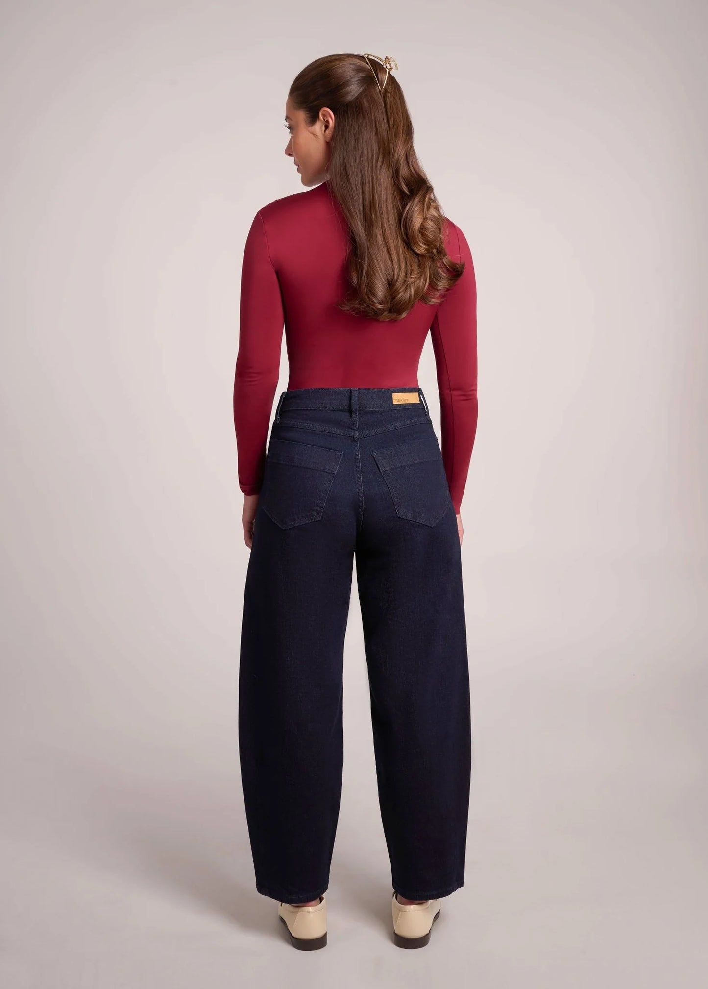 Malia Dark Denim Barrel
