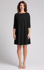 Load image into Gallery viewer, SYMPLI - NU TRAPEZE DRESS, 3/4 SLEEVE
