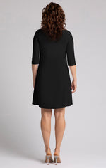 Load image into Gallery viewer, SYMPLI - NU TRAPEZE DRESS, 3/4 SLEEVE
