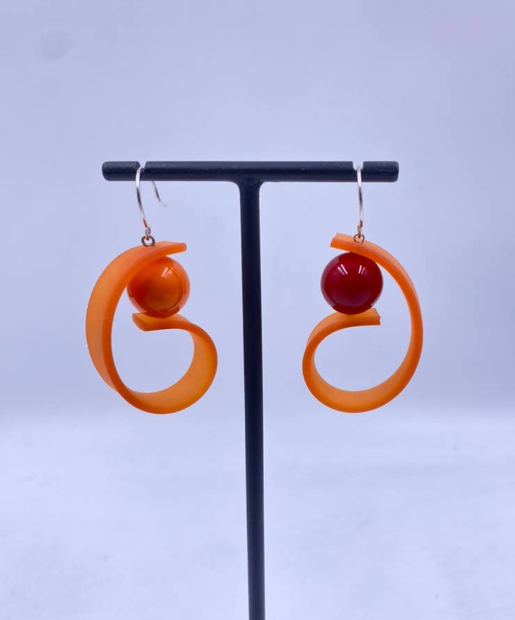 Samuel Coraux - Thinker earrings
