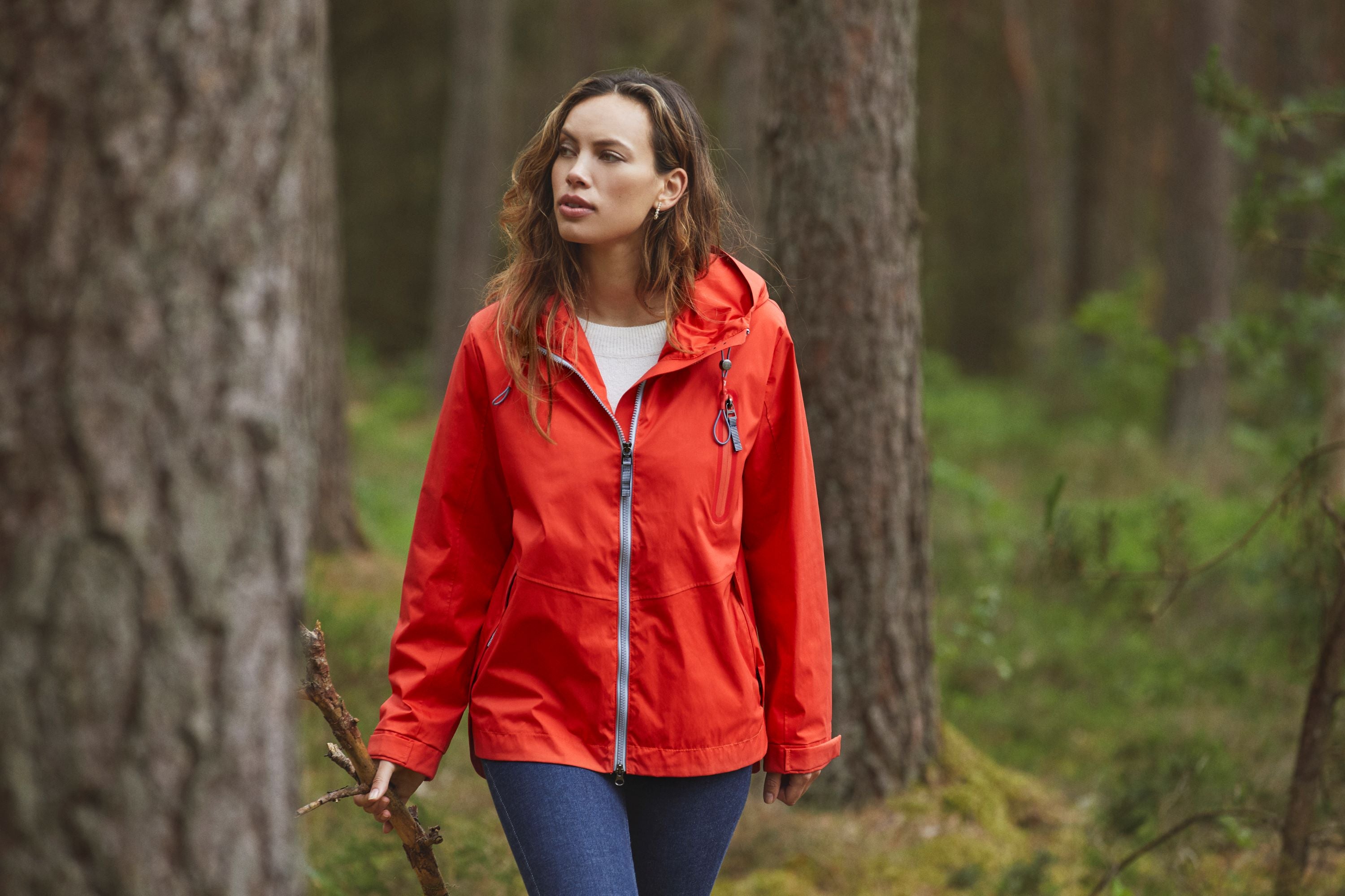 JUNGE - RAIN JACKET ORANGE