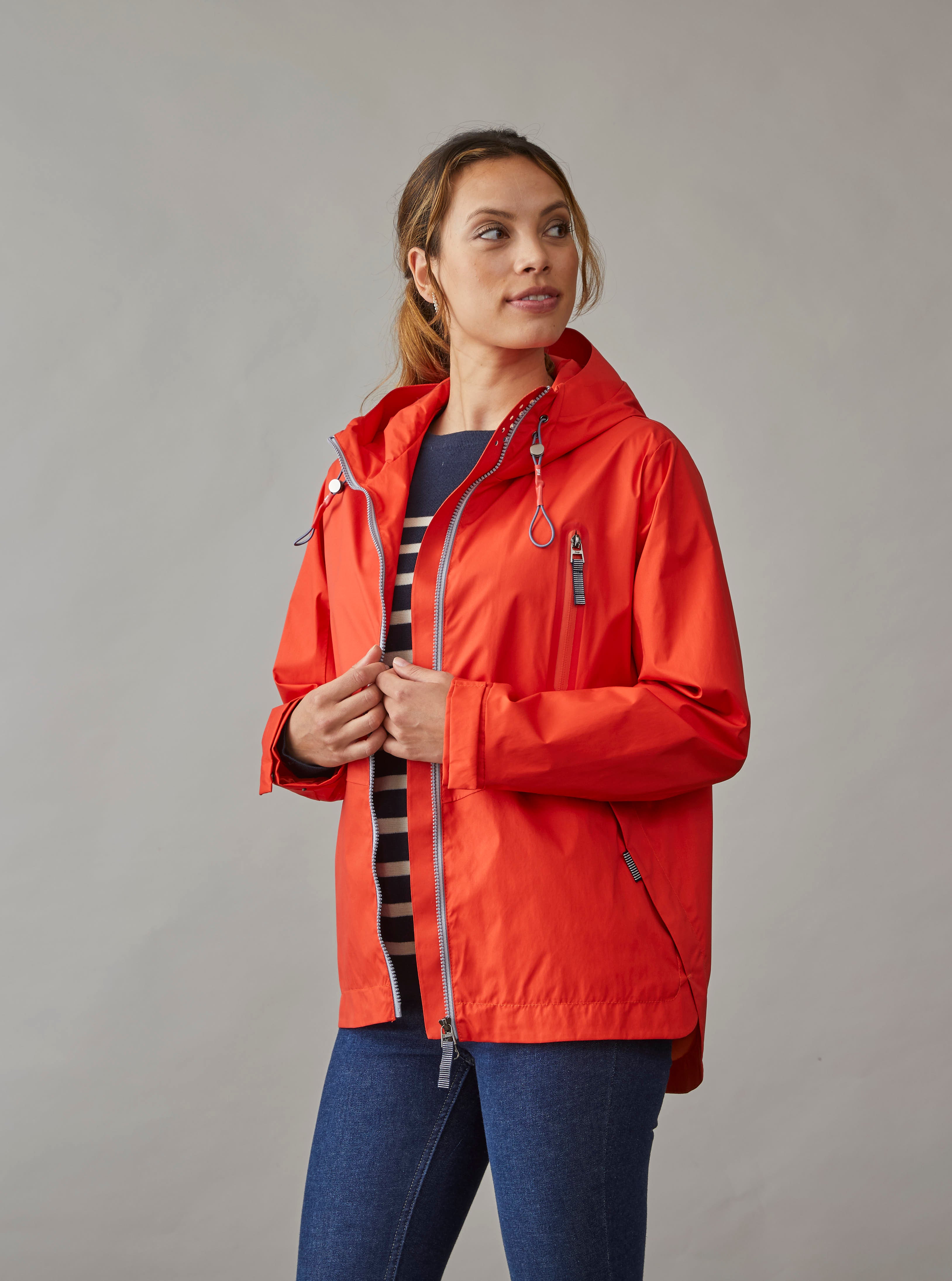 JUNGE - RAIN JACKET ORANGE