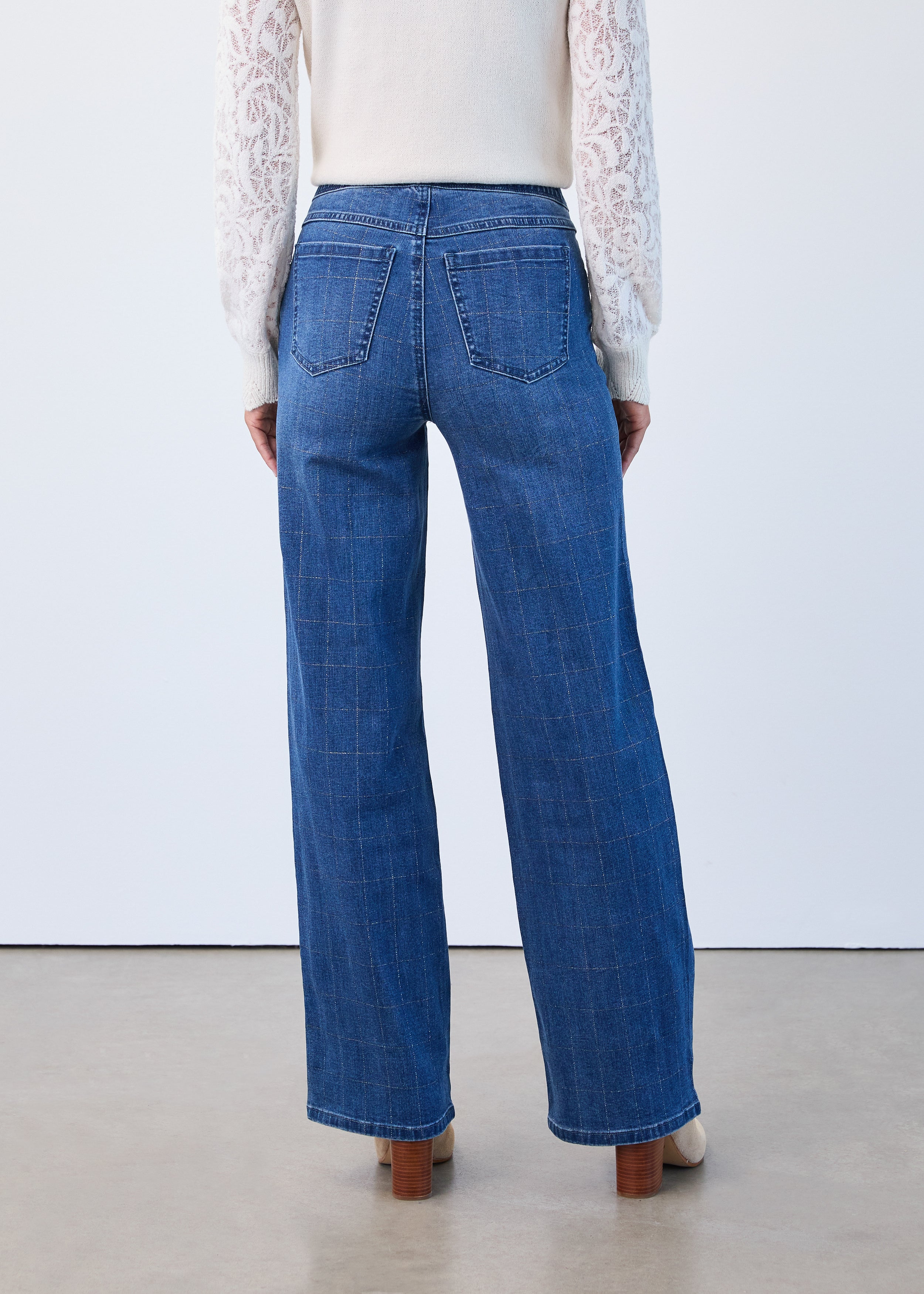 FDJ - PULL-ON WIDE LEG CHECK