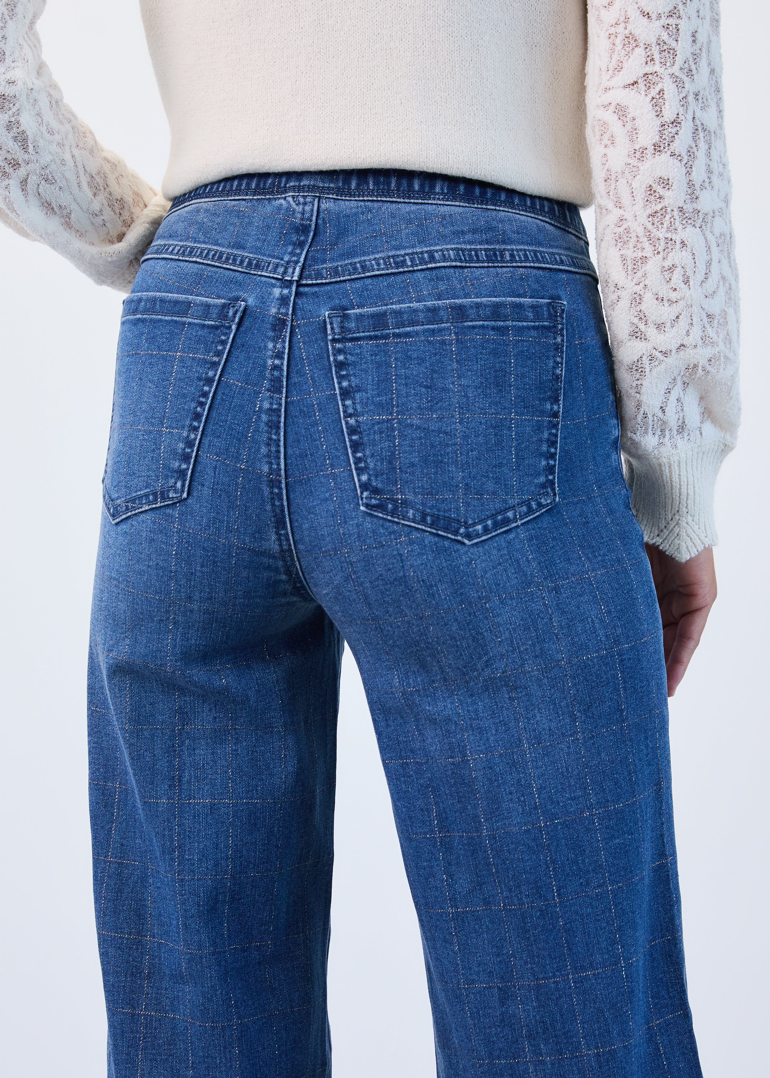 FDJ - PULL-ON WIDE LEG CHECK