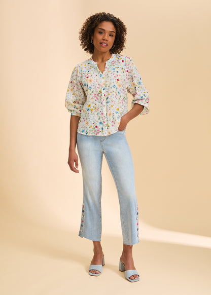 Pull on Boot Crop Button Detail - Suttles & Seawinds