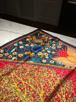 Load image into Gallery viewer, T &amp; E - SPECTACULAR TREE OF LIFE- LARGE SILK SCARF
