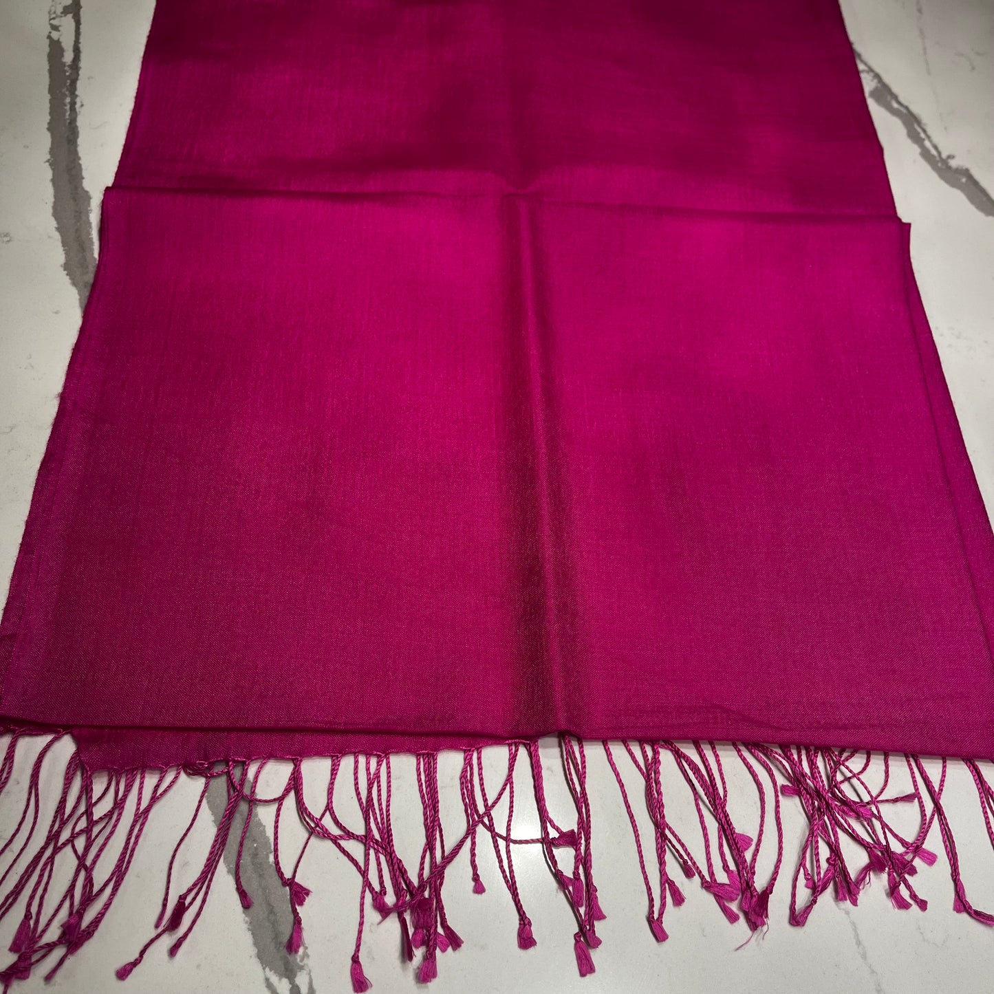 100% Silk Lightweight Solid Colour Scarf