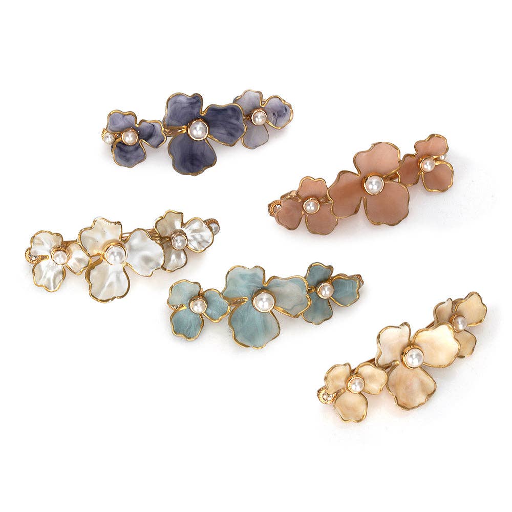 Three Petal Barette
