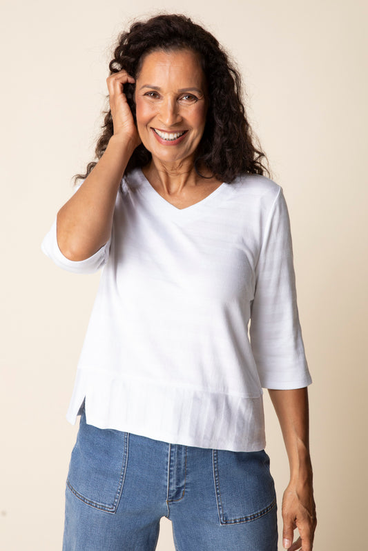 Elbow Sleeve Top - Suttles & Seawinds
