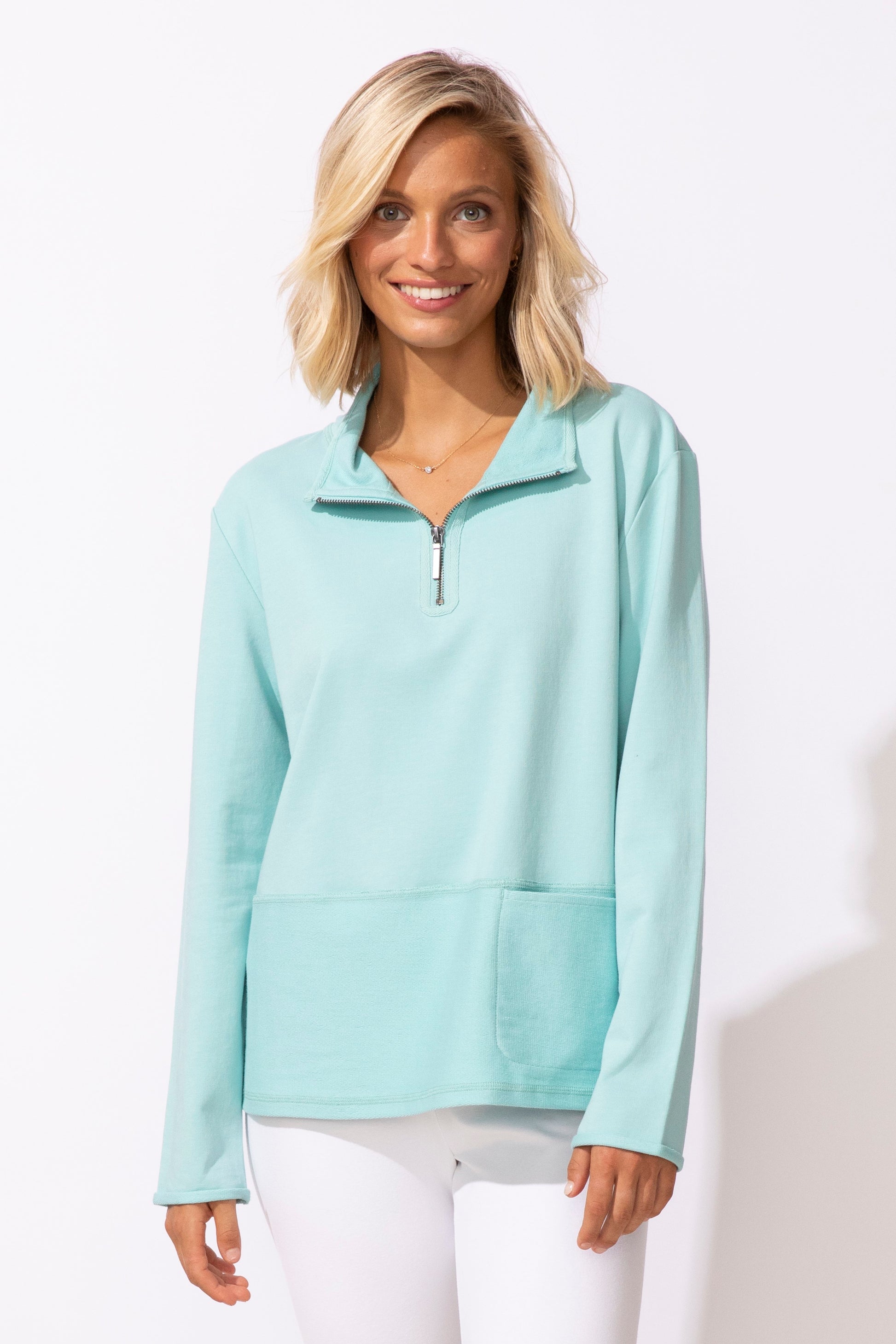 Quarter Zip Pullover - Suttles & Seawinds