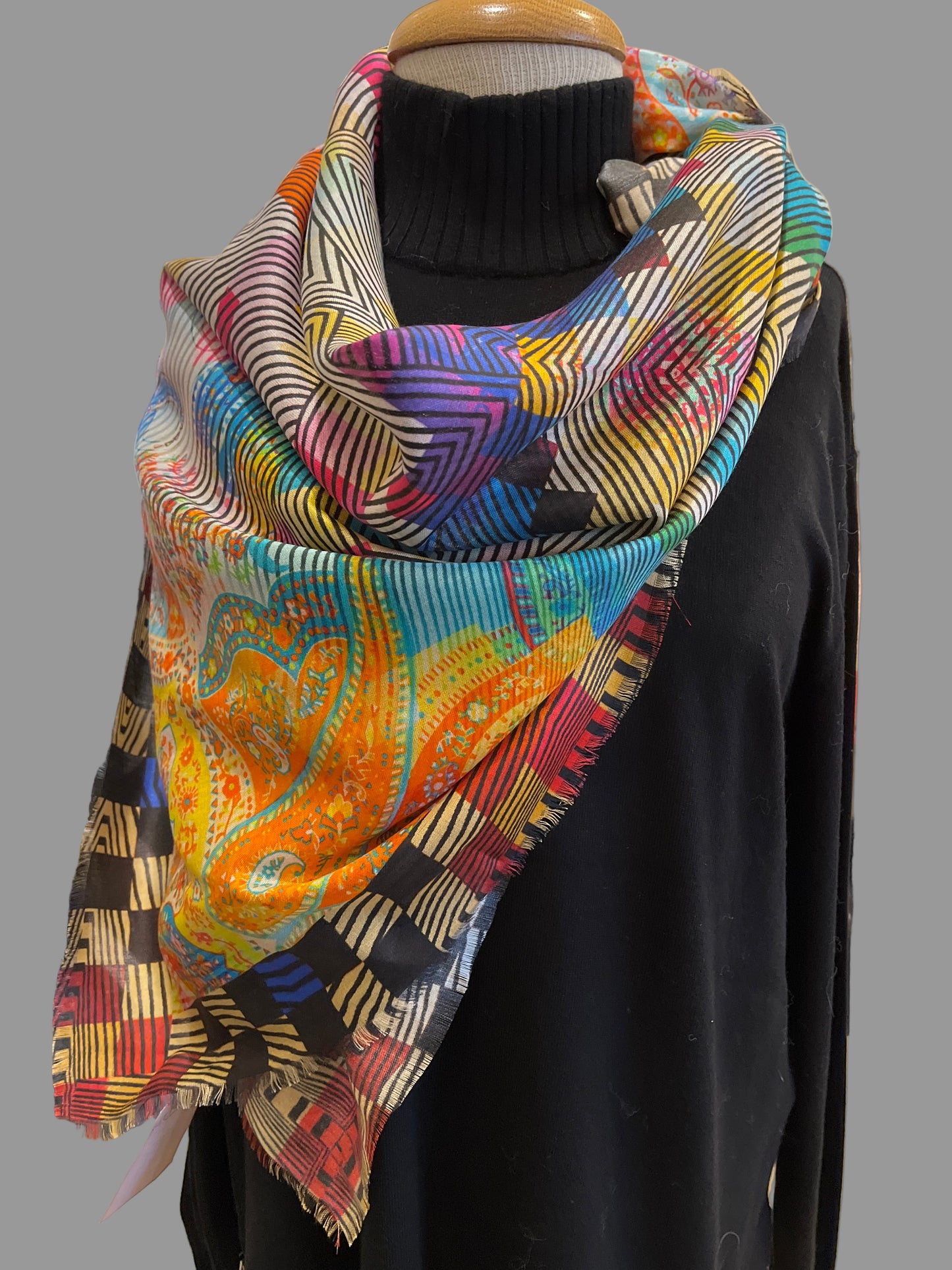 RADIANCE - SILK SQUARE SCARF