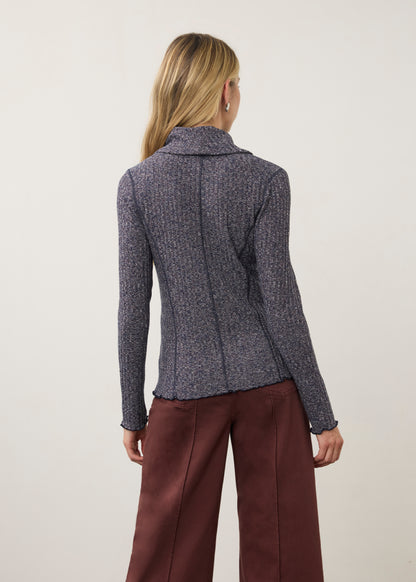 Long Sleeve Cowl Neck Top