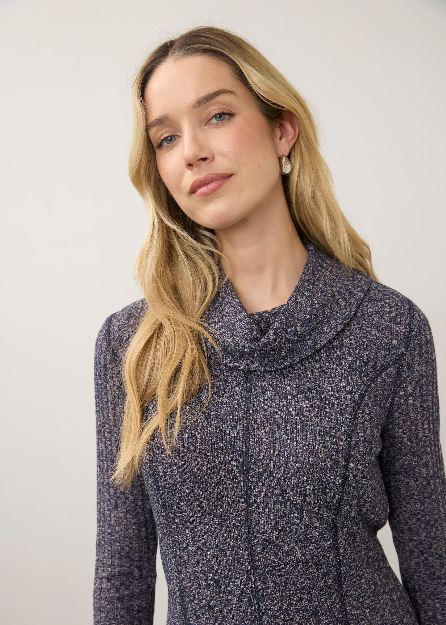 Long Sleeve Cowl Neck Top