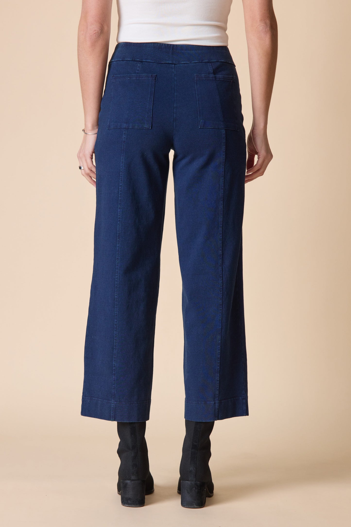 Angle Pocket Flood in Denim