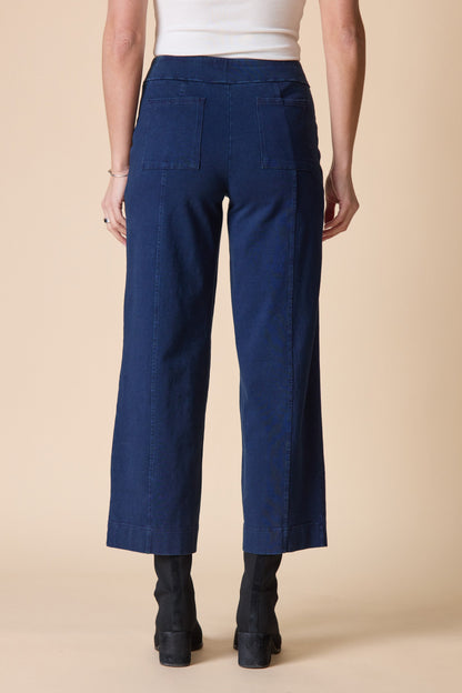 Angle Pocket Flood in Denim