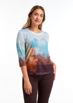 Load image into Gallery viewer, FDJ - 3/4 SLEEVE V-NECK TOP
