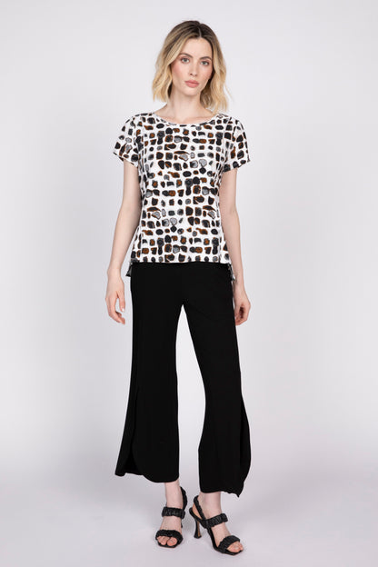 Cap Sleeve Tee Print - Suttles & Seawinds