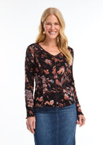 Load image into Gallery viewer, FDJ - LONG SLEEVE V-NECK TOP
