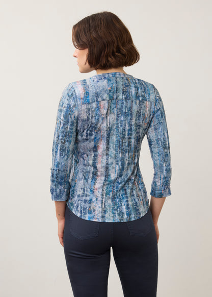 Henley Top Gravity Indigo
