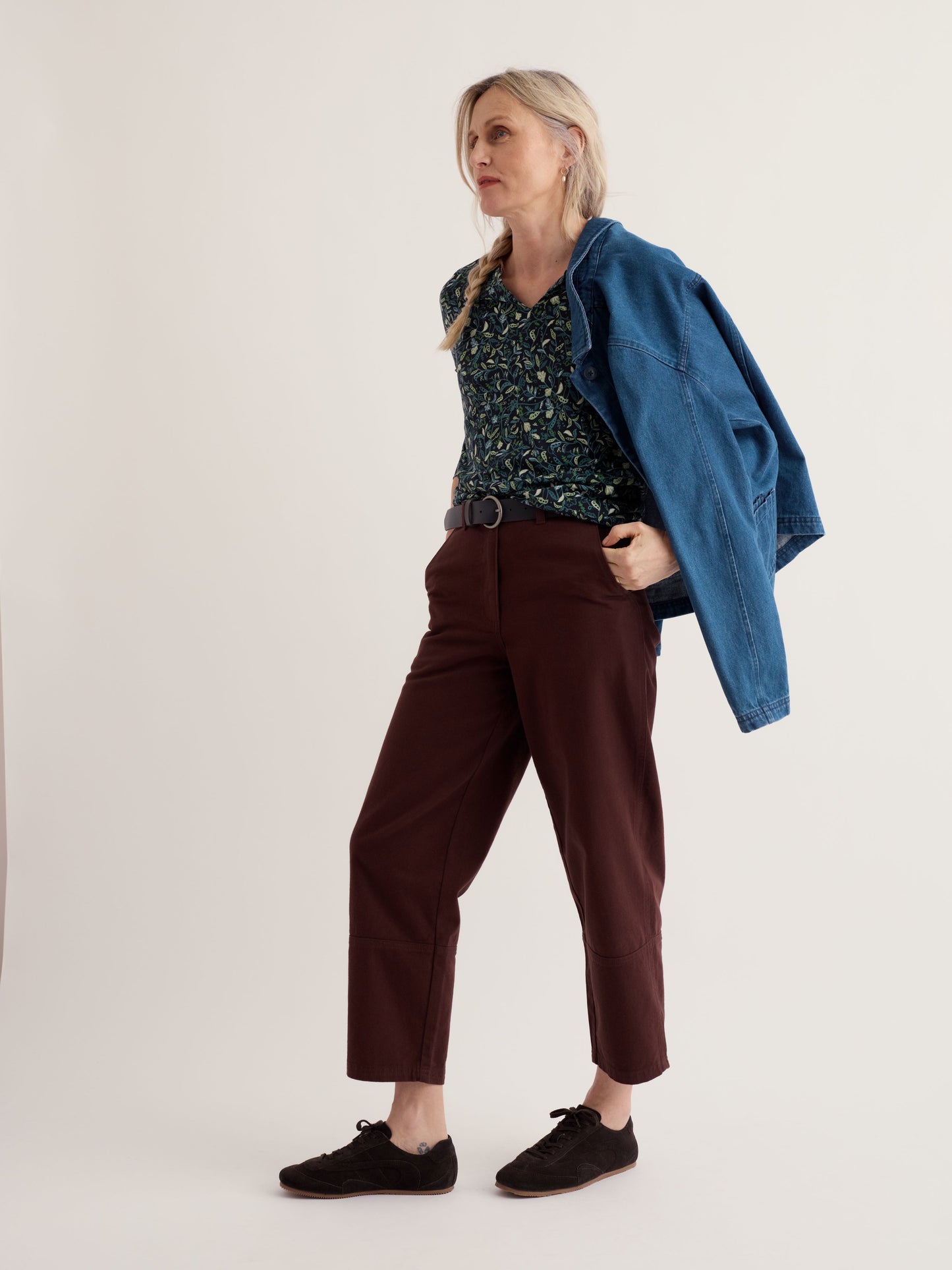 3/4 Kellow Top