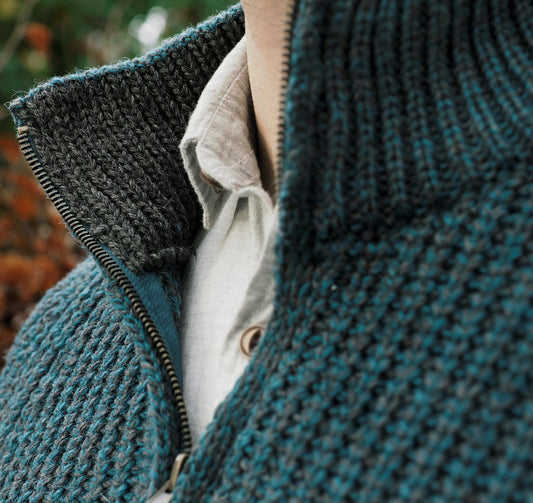 SPIDDAL FISHERMAN RIB HALF ZIP - Suttles & Seawinds