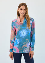Load image into Gallery viewer, FDJ - KNIT COWL NECK TOP
