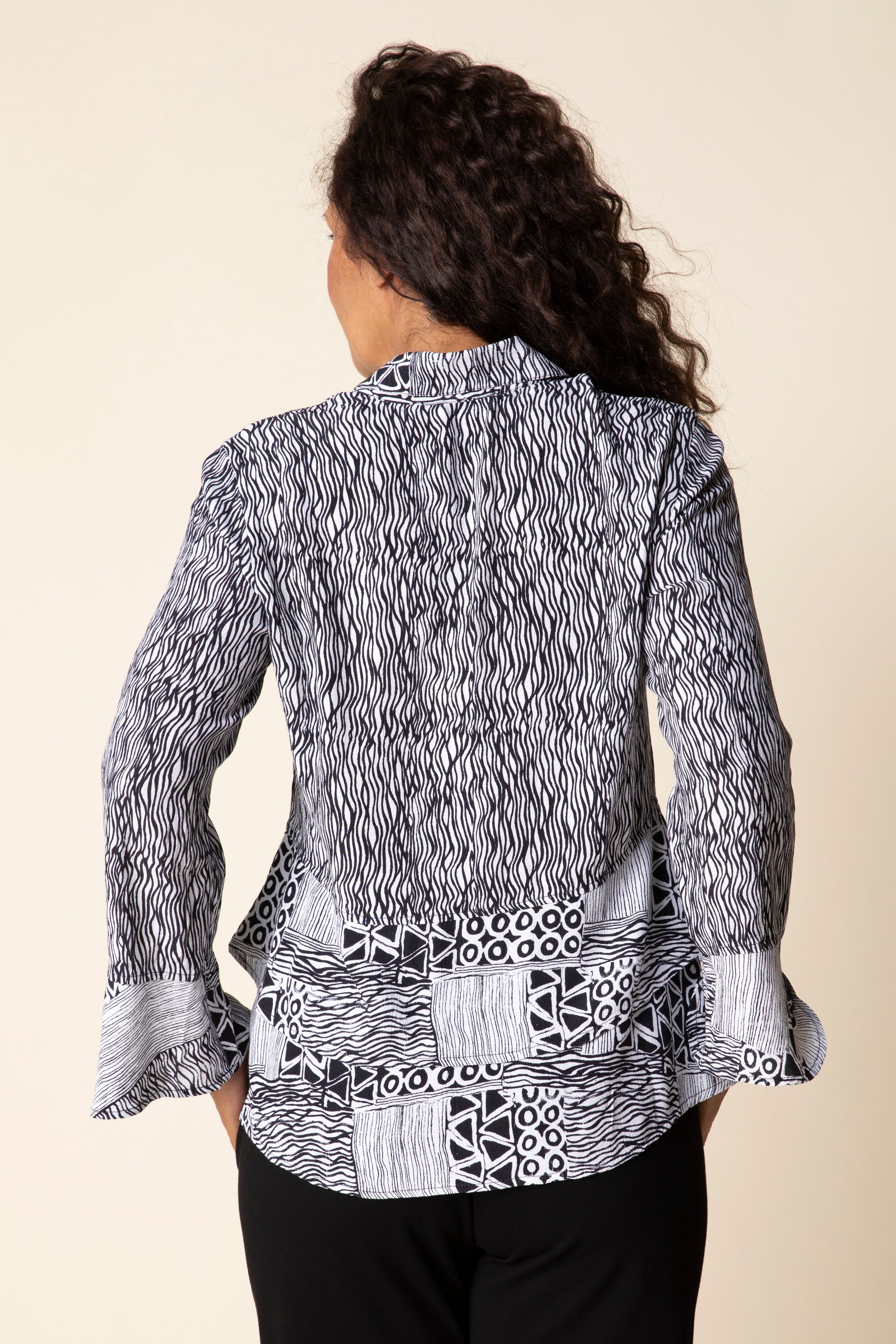 Mixed Flounce Shirt - Suttles & Seawinds