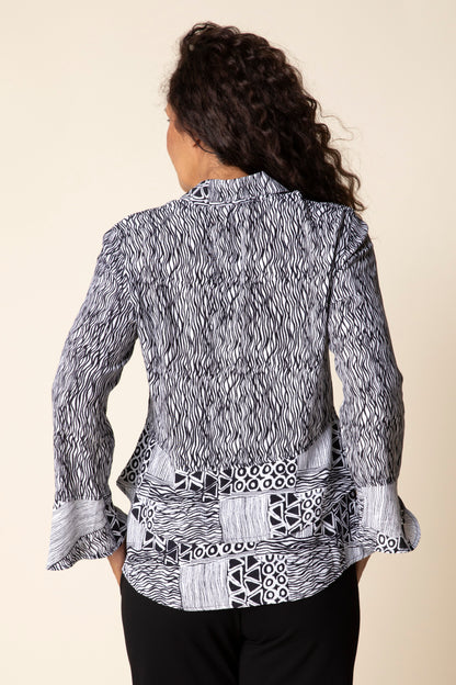 Mixed Flounce Shirt - Suttles & Seawinds